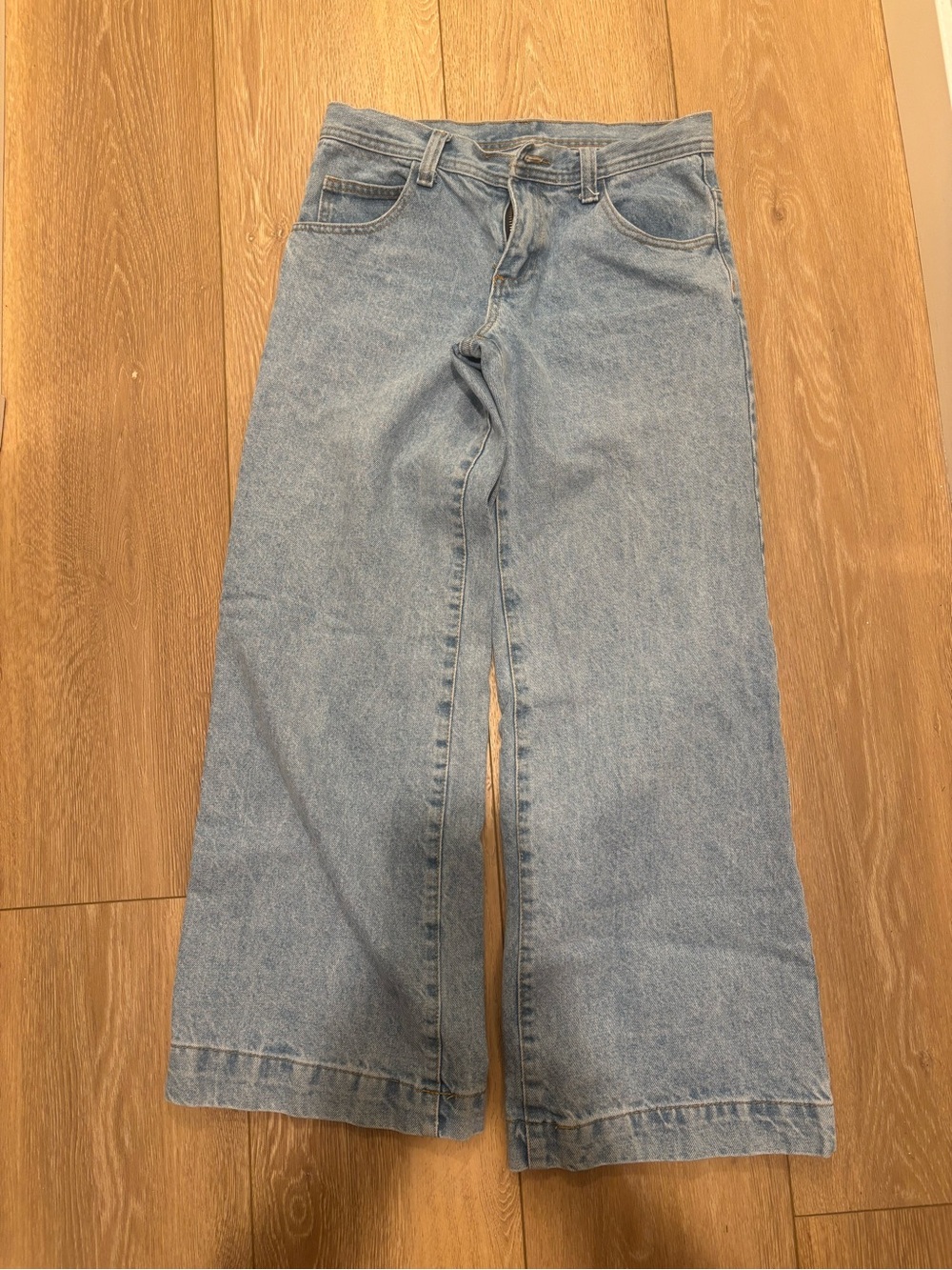 Brandy Melville light blue wide leg jeans